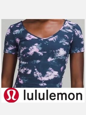 Lululemon Tie Dye Crop Top